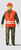 Preiser Kg ~ HO Scale ~ Modern Switchman with Safety Vest ~ 28008