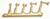 Cal Scale ~ HO Scale ~ Nathan K2 Air Horn 2-Chime ~ 424