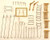Cal Scale ~ HO Scale ~ Detail Kit for F/FTA Unit ~ 519