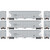 Athearn ~ HO Scale ~ FMC 4700 Covered Hopper ~ 3-Pack ~ First Union Rail FURX #818541, #818553, #818580 ~ 2490