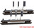 Micro Trains ~ N Scale ~ D&RGW Flat Car Weathered W/Power Load ~ 2 Pack ~ 99302232