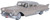 Oxford ~ HO Scale ~ 1957-1965 Cadillac Eldorado Brougham - Assembled ~ 87CE57004
