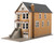 Walthers Trainline ~ HO Scale ~ Gingerbread House Victorian House ~ 931-954