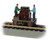 Bachmann ~ HO Scale ~ Gandy Dancer Operating Hand Car - Brown ~ 46229