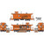 Athearn ~ HO Scale ~ Concession Caboose ~ Chesapeake & Ohio C&O ~ 74040