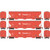 Athearn Genesis ~ HO Scale ~ Trinity 5161 Covered Hopper ~ 3-Pack ~ GACX #31571, #31580, #31583 ~ 2714