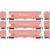 Athearn Genesis ~ HO Scale ~ Trinity 5161 Covered Hopper ~ 3-Pack ~ GACX #14212, #14217, #14233 ~ Primed For Grime ~ 2711