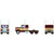Athearn ~ HO Scale ~ KW Tractor ~ Brown & Cream ~ 2089