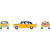 Athearn ~ HO Scale ~ 1950's Cab ~ Yellow Cab #RA 4-1327 ~ 2219