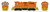 Rapido artwork - Industrial Orange (Painted, Unlettered) SW1200RSm Sweep