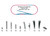 Trix ~ N Scale ~ Minitrix Track Extension Set H1 ~ 14311