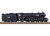 Trix ~ HO Scale ~ AC/DC Black Ice Steam Locomotive & Tender ~ Weathered ~ DCC Sound ~ 25492