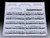 American Z Line ~ Z Scale ~ California Zephyr ~ 11-Car Set ~ 72102