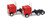 American Z Line ~ Z Scale ~ Red Cab-Over Truck with Crew Cab 2 pack ~ 96202