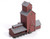 Archistories ~ Z Scale ~ Red Kit ~ American Grain Elevator ~ 705241