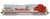 American Z Line ~ Z Scale ~ GE C44-9W ~ Santa Fe ATSF #628 ~ DC Version ~ 65102-3