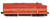 American Z Line ~ Z Scale ~ EMD F7A ~ Florida East Coast FEC #506 ~ DC Version ~ 63018-2