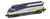 American Z Line ~ Z Scale ~ EMD F59PHI ~ Amtrak AMTK ~ DC Version ~ 6001-2