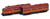 American Z Line ~ Z Scale ~ EMD F7 A-B Set ~ Boston & Maine B&M #4265A & #4266B ~ DC Version ~ 63017-1