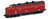 American Z Line ~ Z Scale ~ EMD F7A ~ Missouri Kansas Texas MKT #72C ~ DC Version ~ 63016-1