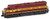 American Z Line ~ Z Scale ~ EMD SD45 ~ Wisconsin & Southern #6521 ~ DC Version ~ 63209-3