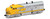 American Z Line ~ Z Scale ~ EMD F7A ~ Santa Fe ATSF #304 ~ DC Version ~ 63001-13Y