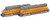 American Z Line ~ Z Scale ~ EMD GP30 & GP30B ~ 2 Units ~ Union Pacific UP #718 & #701B ~ DC Version ~ 62101-5