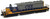 American Z Line ~ Z Scale ~ EMD SD40-2 ~ CSX #8151 ~ DC Version ~ 64209-3