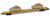 American Z Line ~ Z Scale ~ 89' Flat Car ~ 2 M2A2 Loads ~ DODX ~ 911024-2