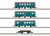 Märklin ~ Z Scale ~ Construction Train Car Set ~ DB ~ 4 Cars ~ 87762