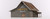 Archistories ~ Z Scale ~ Saltbox Barn ~ Grey Kit ~ 112221