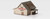 Archistories ~ Z Scale ~ Saltbox Barn ~ White Kit ~ 110221