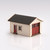 Archistories ~ Z Scale ~ Single Garage Kit ~ White ~ 426070-W