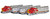 American Z Line ~ Z Scale ~ EMD F7 A-B-B-A Set ~ Santa Fe ATSF #40-B-B-40C ~ DC Version ~ 63001-9_SET