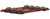 American Z Line ~ Z Scale ~ 89' Flat Car With HMMWV Loads ~ 4-Car Set ~ RTTX ~ 901510-6OC