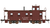 Class One Model Works ~ HO Scale ~ Peaked Roof Caboose ~ 2200 Class Radio ~ Santa Fe ATSF #2259R ~ CB00203