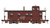 Class One Model Works ~ HO Scale ~ Peaked Roof Caboose ~ 500 Class Radio ~ Santa Fe ATSF #561R ~ CB00102