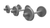 Class One Model Works ~ HO Scale ~ 33" Wheelsets with Three Bearing Styles ~ 30-Pack ~ ZZ03014