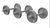 Class One Model Works ~ HO Scale ~ 36" Wheelsets with Three Bearing Styles ~ 30-Pack ~ ZZ03012