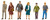 Pola G ~ G Scale ~ 6 Pedestrians ~ 331509