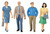 Pola G ~ G Scale ~ Passersby ~ 4 Figures ~ 331522