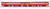 Broadway Limited ~ 1766 ~ HO Scale ~ SP Daylight Articulated Chair Passenger Cars #2481 ~ 1766