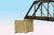 Monroe Models ~ HO Scale ~ Bridge Abutments With Wing Walls Cut Stone (2 pack) ~ #930