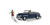 Woodland Scenics ~ HO Scale ~ People & Vehicle ~ Hitchin' A Ride Car ~ AS5547