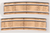 Blair Line ~HO Scale ~ Laser-Cut 25"-27" Radius Curved Wood Grade Crossing (2) ~ 112