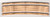 Blair Line ~ O Scale ~ Wood Curved XNG 96" 2 Rail ~ 227