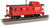 Bachmann ~ HO Scale ~ Streamlined Caboose - Grand Trunk #122 ~ 14004