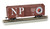 Bachmann ~ HO Scale ~ Northern Pacific #43099 - 40' Box Car ~ 17015