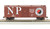 Bachmann ~ HO Scale ~ Northern Pacific #43099 - 40' Box Car ~ 17015