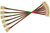 DCCconcepts ~ Alpha Switch Extension Leads ~ 6x 400mm ~ DCD-SE6.400